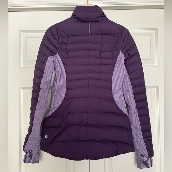 {Lululemon} Fluff Off Down Jacket in Deep Zinfandel - Womens 6